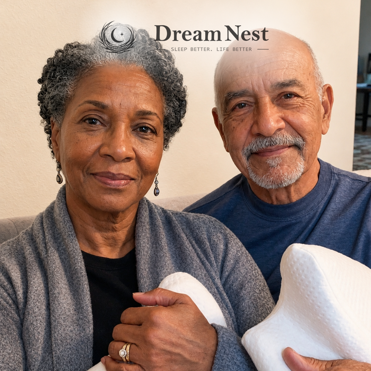 Clients DreamNest avec leur oreiller
